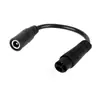 Cable Adaptador de CC 2.1 a Cabeza Hueca Cable de Alimentación CC 2.1 Cabeza Recta Cabeza Giratoria Cable Adaptador de Metal Engrosado Accesorios