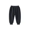 Pantalones Deportivos Versátiles de Estilo Deportivo para Exteriores de Primavera y Otoño para Niños, Pantalones Largos Sencillos de Color Sólido Estilo Coreano, Venta al por Mayor de Una Pieza