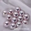 Perlas Imitación Tianyu Medio Agujero Perla Mabe Vidrio de Cristal Cuentas Sueltas Agujero Único Pendientes de Perla Imitación Colgante Accesorios para Manualidades