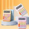 Calculadora Teclado Mecánico de Alto Valor Especial para Exámenes de Estudiantes Portátil Computadora Calculadora Especial de Oficina de 12 Bits
