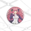 Insígnia Laser Casamento Cinco Pontas 58-75mm Insígnia Anime Broche Desenho Animado Barra Ji Guzi
