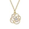 Collar de camelia de plata esterlina S925, elegante, de moda, nicho elegante, exquisito, de alta gama, sentido 2024, cadena de clavícula explosiva