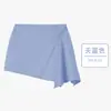 Conjunto destacável de duas peças com calça boca de sino, calça-saia de cintura alta que cobre o quadril, calça longa esportiva ao ar livre para yoga com leve boca de sino, roupa feminina para fitness