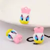 En stock talla pequeña dibujos animados Conejo de Jade campana forma de animal Campana campana de cobre collar de mascota llavero accesorios diy