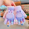 2025 Nuevos Guantes de Invierno para Niños de Dibujos Animados Lindos Cálidos de Cinco Dedos a Prueba de Frío para Niñas Creativos Cálidos Cubre Dedos para Bebé