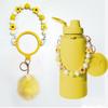Mango de hervidor de viaje Cordón para hervidor de camping Cadena de cuentas Colgante para botella de agua Resistente a caídas Taza de agua Cinturón portátil Anticaída