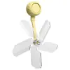 Deflector de Aire Acondicionado con Ventosa para Uso Doméstico, Evita el Flujo Directo, Protector de Viento para Salida de Aire de Aire Acondicionado Central Montado en Pared, Bloqueador de Viento Universal