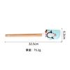 Espátula Navideña Creativa de Silicona de 43g para Saltear Harina, Espátula para Mezclar, Espátula Doméstica para Pastel y Mantequilla, Herramienta para Hornear