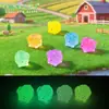Novo produto transfronteiriço: adoráveis ovelhinhas que brilham no escuro, perfeitas para paisagens em miniatura, decorações DIY e como enfeites em miniatura