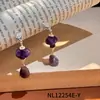 Pendientes de Perla Barroca Estilo Medieval, Pendientes de Lujo Ligero y Gama Alta, Pinzas para Orejas y Pendientes de Borla de Nicho Inspirados en el Diseño