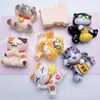 Gato de la Suerte Lindo de Dibujos Animados Lingote de Oro Bolsa de Dinero Estuche para Teléfono Móvil Colgante Accesorios para el Cabello Flor para Zapatos Material de Papelería Lote de Resina