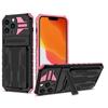Aplicable a iPhone13Promax Funda para teléfono móvil con soporte para tarjetas de diamante Apple 12 soporte invisible 11 resistente a caídas X tarjeta 78p