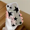 A capa de espelho de estrela de cinco pontas mais vendida da Temu, estilo doce e cool, para iPhone 16 Pro Max, capa de celular feminina com espelho de maquiagem de luxo leve