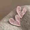 Pendientes de Borla de Flor de Perla Rosa Plateada Clavos de Oreja Pequeños Frescos Estilo Mori Accesorios de Oreja de Alta Gama Moda Venta al por Mayor