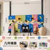 Ganchos de parede para quartos de crianças, ganchos de parede sem furar, cabideiros, ganchos para mochilas e chaves, ganchos decorativos, ganchos sem marca
