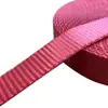 Entrega en Guangzhou cincha gruesa de color sólido de 30 mm con cincha de poliéster de alta resistencia cincha de tensión de carga