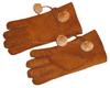 Guantes de Moda para Otoño e Invierno para Mujer Guantes de Cuero Genuino de Oveja para Hombre Gruesos Cálidos a Prueba de Viento a Prueba de Frío Guantes de Dedo