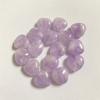 Cristal Púrpura Lavanda en Forma de Corazón de Amatista Natural, Transparente, Gama Completa de Modelos, Accesorios para Joyería DIY, Tallados Exquisitos