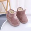 Botas de nieve para niños más acolchadas de terciopelo cálidas de suela suave zapatos de invierno para bebé niños zapatos grandes de algodón botas de algodón para niñas pequeñas al por mayor