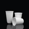 Taza de café desechable de doble espesor, taza de papel para té con leche y tapa, taza de bebida caliente de celebridades de Internet, taza con agujero de alta calidad aislada