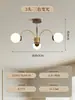 Candelabro para restaurante 6, nuevo estilo minimalista italiano, lujo ligero, sensación de alta gama, impresionante lámpara lineal larga de arte en hierro para mesa de comedor