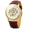 Reloj Shenhua/Sheen Hua Diseño Romano Esqueleto Automático Mecánico para Hombre Reloj de Negocios para Hombre Esfera Grande