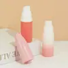 Material de Embalaje PP Botella Dispensadora al Vacío Botella Cosmética Botella de Vacío por Presión 15/30/50ml Botella de Muestra Portátil