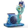 Nova máquina de jogo infantil de moedas com tema de cavaleiro caracol, carrinho de balanço comercial para bebês, código de escaneamento, brinquedo de porta de supermercado