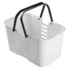 Cesta Grande para Banheiro de Dormitório, Cesta para Armazenamento de Artigos de Higiene Pessoal no Banheiro, Cesta de Chuveiro Portátil para Estudantes, Cesta de Armazenamento de Artigos de Higiene Pessoal
