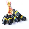 Plugue à Prova d'Água de 2 Furos com Cabo/car Plugue à Prova d'Água Plug-in/Plugue à Prova d'Água Macho e Fêmea Plug-in com Fio/Plugue para Carro