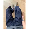 Jeans Retro con Cordón para Mujer 25 Primavera Nuevo Estilo Holgado Aspecto Adelgazante Pierna Recta Ancha Pantalones Casuales