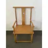 Silla de Comedor Sólida de Madera Simple Silla Redonda de Ocio Silla para Invitados Silla Comercial con Respaldo Sillón Silla Maestro de Oficina Silla de Estilo Chino Nuevo
