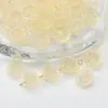 Cuentas Dispersas de Hielo Transparente Estilo Antiguo, Cuentas de Vidrio con Flor en Degradado, Materiales para Cuentas de Pulseras DIY, Accesorios Hechos a Mano para Pendientes