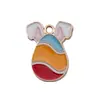 Huevos de Pascua Transfronterizos, Conejos, Hojas de Arce de Acción de Gracias, Calabazas, Accesorios Creativos de Bricolaje, Llaveros, Colgantes Pequeños