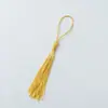 Borla de Poliéster, Borla de Seda de Hielo, Borla Pequeña, Procesamiento Hecho a Mano, Borla de Origen, Borla para Marcapáginas, DIY