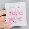 Gafas de Colores Conejo Miffy Pinza Cruzada Pasador para el Cabello Infantil Versátil Flequillo Ins Pinza de Pico de Pato Accesorio para el Cabello Nuevo Venta al por Mayor