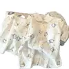 Estilo Ins Desejo Puro Doce Katie Algodão Doce Pijama Feminino Verão Puro Desenho Animado Anime Estilo Japonês Conjunto de Roupa para Casa