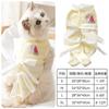 Ropa de Esterilización para Gatos Ropa Postoperatoria Antilamido Ropa de Destete para Gatas Primavera y Verano Algodón Puro Transpirable Ajustable Ropa de Esterilización para Mascotas