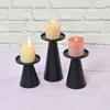 Portavelas para Mesa de Comedor de Hierro Forjado Estilo Americano, Portavelas de Boda, Decoración para el Hogar Transfronteriza, Portavelas para Aromaterapia, Portavelas de Hierro Forjado para Uso Doméstico
