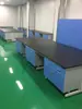 Mesa Lateral de Acero y Madera, Todo Acero, Polipropileno, Mesa Experimental de Jinhua, Banco de Trabajo de Laboratorio, Mesa, Estante para Reactivos