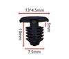 OE:864384A100 (864384A100) clavo de tira de goma para coche hebilla de tira de goma para coche F30