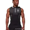 Popular Chaleco de Lucha para Hombre de Venum con Mallas con Capucha y Diseño de Media Cremallera, Chaleco de Secado Rápido, Transpirable y Elástico