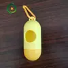 Dispensador de Cápsulas Bolsa de Basura para Mascotas Recogedor de Excrementos para Inodoro Bolsa Compostable Completamente Degradable Caja de Almacenamiento Portátil para Exteriores Paseo de Perros Artículos de Fábrica
