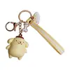 Chaveiro de boneca muda-rosto de desenho animado, boneca descompressora, corrente de brinquedo para pendurar no carro Cereja Maruko, caixa cega feminina