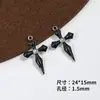 Série Doce e Legal Liga de Zinco Pingente de Cruz Gota de Óleo Pingente DIY Pulseira Colar Brincos e Outros Acessórios de Joias Materiais