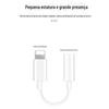 Cabo Adaptador de Fone de Ouvido 3.5 para Lighting para Celular Apple para Ouvir Música e Chamada Adaptador de Áudio