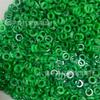Contas soltas de jade, esmeralda, jade, verde seco, pingente, anel, Yang Green, grande furo, fivela de jade, contas soltas, pulseira, colar, acessórios, contas soltas
