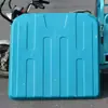 Toldo para Triciclo Elétrico Teto Retangular Máquinas Agrícolas Empilhadeira Plástico Teto Duro Cobertura Superior À Prova de Chuva Guarda-Sol