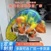 Escultura Camaleão de Fibra de Vidro para Interior e Exterior Estátua Colorida de Réptil Fabricante Personalizado Modelo de Lagarto de Fibra de Vidro