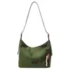 Bolsa de Mão Transfronteiriça Estilo Simples de Nicho Bolsa Transversal Feminina Nova de Aparência Sofisticada Moda Bolsa de Ombro em Camurça